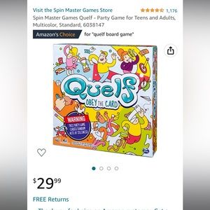 Quelf board game